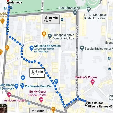 Stupendo-three Rooms-suite With Terrace -center -air Conditioning *