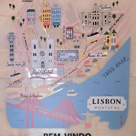 Stupendo-three Rooms-suite With Terrace -center -air Conditioning Apartamento Lisboa